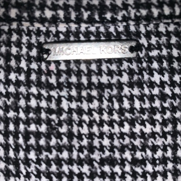 𝅺michael Kors Gingham Print Sheath Dress. - Picture 8 of 10